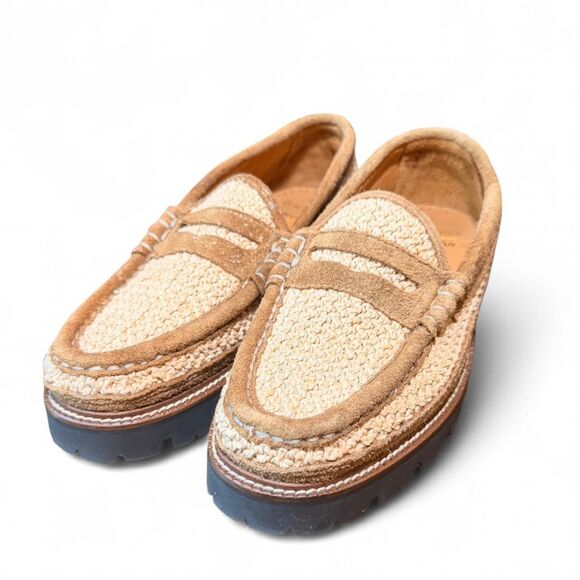 G.H. Bass x Corridor Larson Weejuns Loafers Men’s 7.5 Raffia Suede Lug Sole main image 8